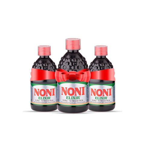 Noni Elixir – D Plus, Noni Juice, 500 ML, Combo 3 Pack